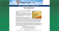 Desktop Screenshot of happythoughts.com